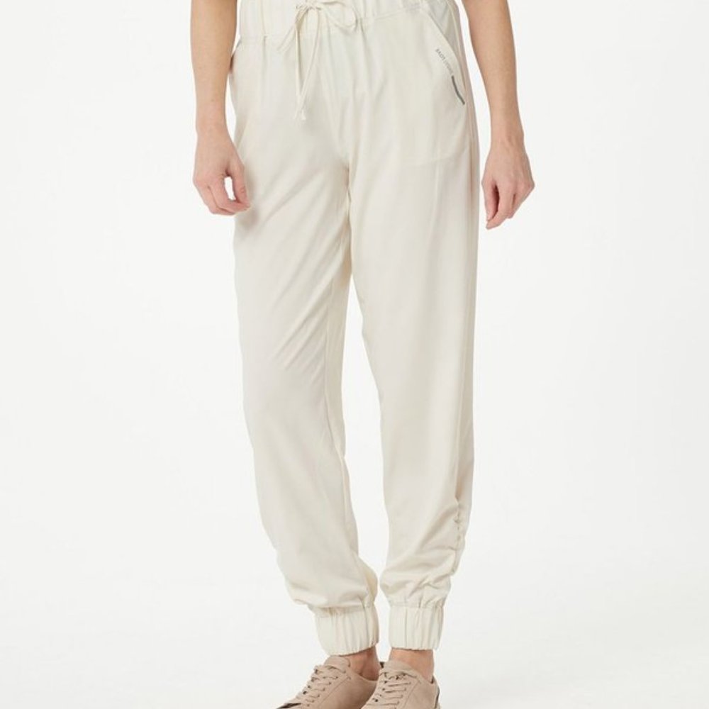 MIND BODY LOVE by Peace World Love - "Pristine" Joggers - LARGE - NEW